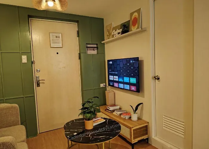 Apartamento Cadence Place 2br Pasig For Upto 6pax With Free Parking Manila